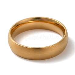 Anelli da dito in acciaio inossidabile 304 con placcatura ionica (ip) per donna&nbsp;RJEW-B066-13G-04