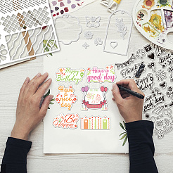 1 шт. трафареты для резки углеродистой стали DIY-GL0004-113