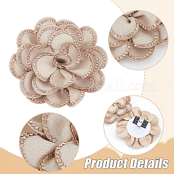 Clips de hebilla de zapato de tela&nbsp;AJEW-WH0696-323