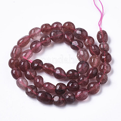 Природного кварца клубники нитей бисера G-R465-36B
