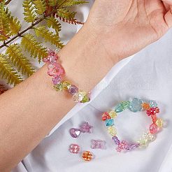 Прозрачные акриловые подвески и бусины&nbsp;TACR-GL0001-01