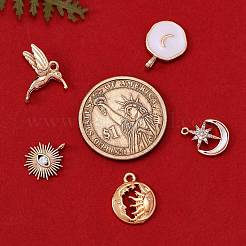 10шт 5 латунные подвески KK-SZ0001-59G