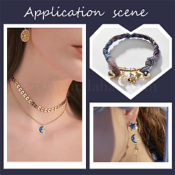 12шт 2 стильные экологически чистые подвески из латуни с эмалью&nbsp;KK-DC0001-81