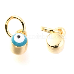 Латунь эмаль подвески KK-Y001-02C-G