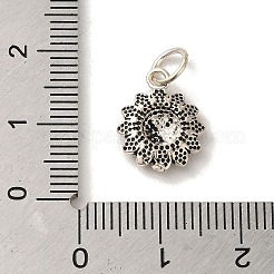 925 ciondolo girasole in argento sterling&nbsp;STER-K180-03AS