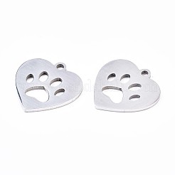 Не тускнеющие подвески для животных из нержавеющей стали 201&nbsp;STAS-S110-093P