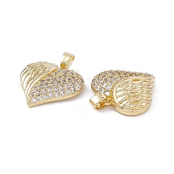 Латунные подвески с фианитами KK-E068-VA126-2