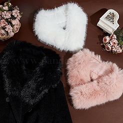 1 шт. воротник из искусственного меха лисы&nbsp;AJEW-PH0007-44B