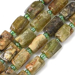 Гранат природный бисер нитей&nbsp;G-C270-K08