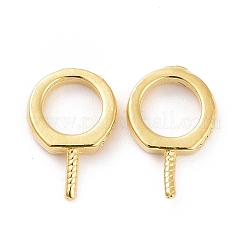 925 поручни с винтовой проушиной из стерлингового серебра X-STER-D035-42G