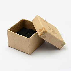 Contenitore di monili di kraft&nbsp;CBOX-K001-04
