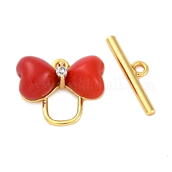 Застежки-тогглы из смолы KK-P291-01G