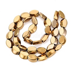 Chapelets de perles en verre électroplaqué&nbsp;EGLA-Q134-02A-A02