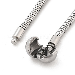 Браслеты из нержавеющей стали 304&nbsp;BJEW-M079-01P-02