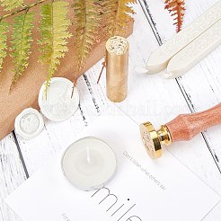 Латунные штампы с восковой печатью AJEW-CP0001-21E