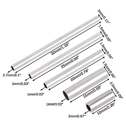Perline in tubo di acciaio inossidabile 304&nbsp;STAS-CA0001-13P
