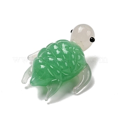 Скульптура морской черепахи ручной работы в технике лэмпворк&nbsp;LS-LAMP-K043-06
