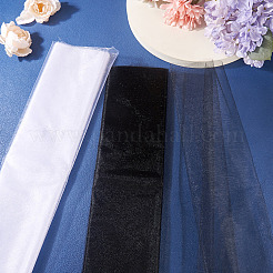 2 рулон полиэфирной ткани 2 цветов&nbsp;AJEW-TA0002-65A-04