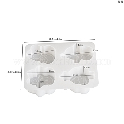 Moules en silicone pour bougies bricolage sur le thème de noël&nbsp;PW-WG0E5A4-02