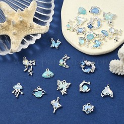 Pendenti in lega con strass e smalto&nbsp;FIND-YW0007-33