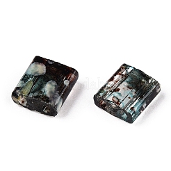 Прозрачные стеклянные бусы с 2 отверстием SEED-S023-30C-24