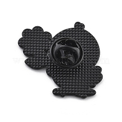 Желтые цыплята эмалевые булавки JEWB-R054-01EB-03