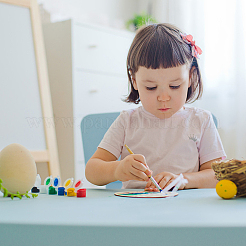 Пластиковые пустые стаканчики с краской с крышками DIY-PH0027-11