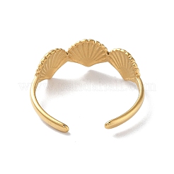 Anelli polsini aperti in acciaio inossidabile 304 per donna&nbsp;RJEW-M020-06G-05