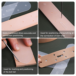 Шаблоны концов ремня из пластикового ремня из ПВХ TOOL-BC0008-68