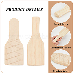 2 clap en bois et argile de style 2&nbsp;TOOL-OC0001-60