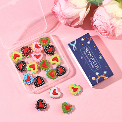 20 шт. окрашенные стеклянные бусины&nbsp;LAMP-SC0001-66