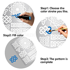 Трафареты для штампов из нержавеющей стали DIY-WH0238-103