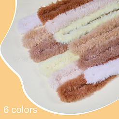 12 набор 6-х цветных плюшевых палочек для самостоятельного изготовления&nbsp;DIY-GL0005-47