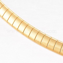 Ожерелья из нержавеющей стали 304&nbsp;X-NJEW-D274-02G