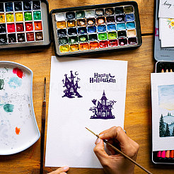 ПВХ пластиковые прозрачные штампы&nbsp;DIY-WH0448-0051