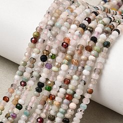 Природных драгоценных камней смешанного бисер нитей&nbsp;G-K373-B02-02