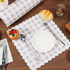 Tischdecken aus PVC mit Tartanmuster&nbsp;AJEW-WH0077-263