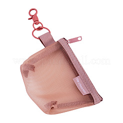 Borse con cerniera in rete di nylon&nbsp;HJEW-TAC0184
