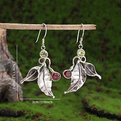 Pendientes colgantes de aleación de rhinestone para mujer&nbsp;WG1931A-01