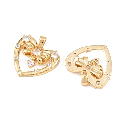 Латунные микро проложить кубического циркония подвески&nbsp;KK-I475-05G-02