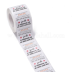 Quadratisches Papier danken Ihnen Aufkleber&nbsp;X-DIY-C042-02