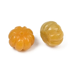 Perles sculptées en jade naturel teint du Myanmar et en jade birman&nbsp;GG-CBAC08B-03B