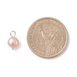 Подвески из натурального пресноводного жемчуга X-PALLOY-JF01099-02