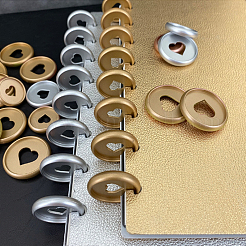 32 Stück 2 Farben ABS-Knöpfe&nbsp;FIND-AN0001-56