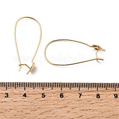 Латунные заушники&nbsp;KK-F916-02G