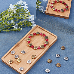 48 шт. 2 цвета бусины из сплава в тибетском стиле&nbsp;FIND-CA0003-07