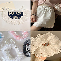 5 ярд ажурного хлопкового кружева&nbsp;OCOR-LP0001-16