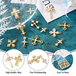 18 шт. 9 подвески из сплава и звенья для люстры FIND-CD0001-40