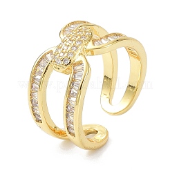 Echtes 18k vergoldetes breites Band für Damen&nbsp;X-ZIRC-C021-12G