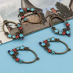 Подвески из эмали и сплава&nbsp;LS-ENAM-EA10958Y-AB-1